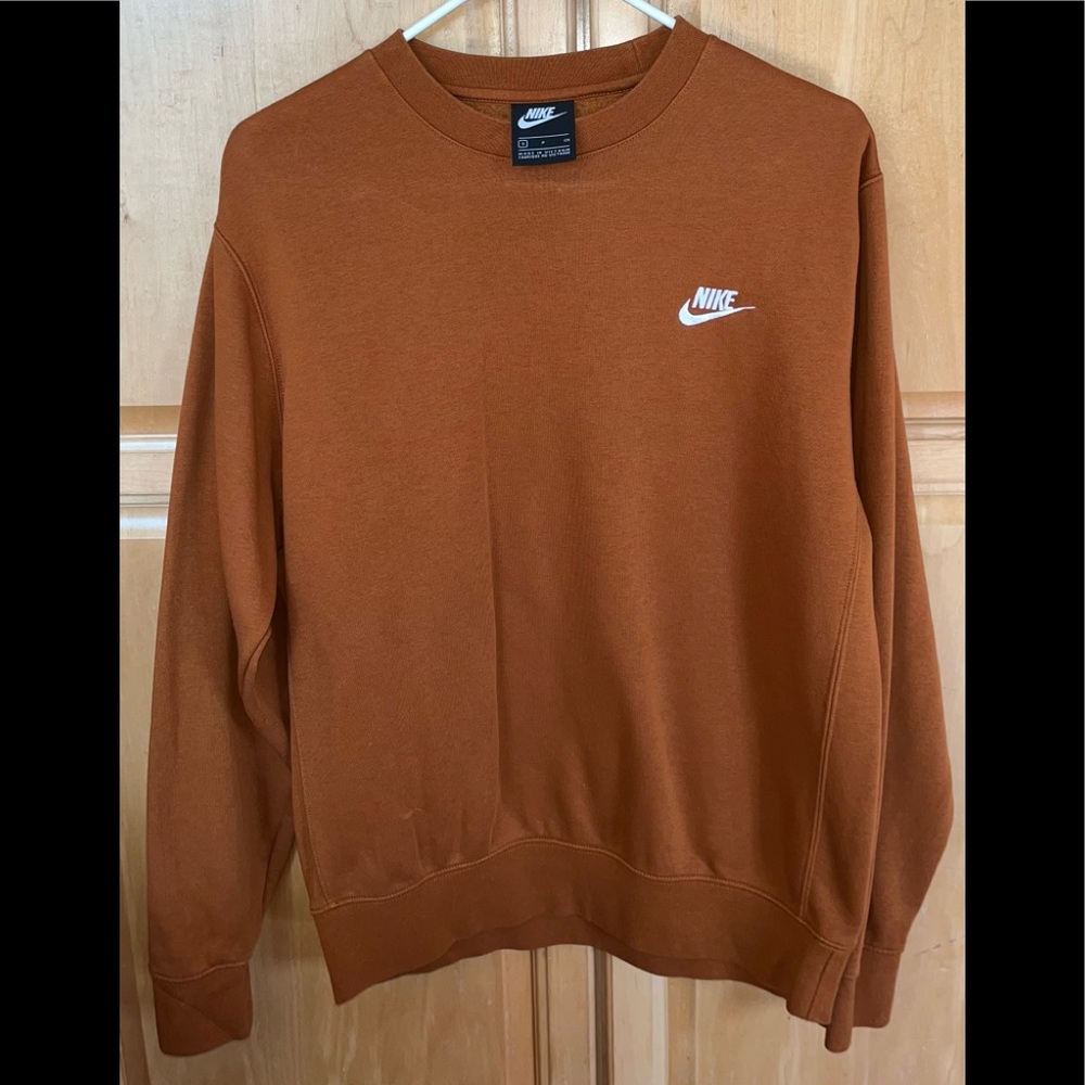 Brand New NIKE Brown Sweatshirt Size Small